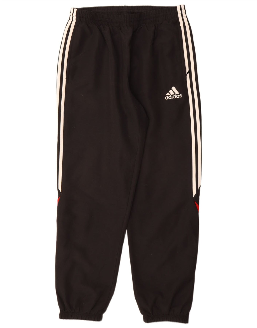 ADIDAS Mens Tracksuit Trousers Joggers UK 42/44 Large  Black Polyester