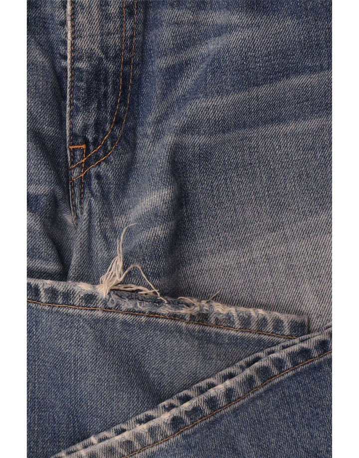 Levi's Womens 516 Bootcut Jeans W31 L34 Blue Cotton