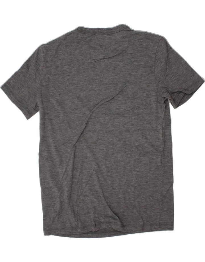 EDDIE BAUER Boys T-Shirt Top 14-15 Years XL Grey Flecked Polyester Vintage Eddie Bauer and Second-Hand Eddie Bauer from Messina Hembry 