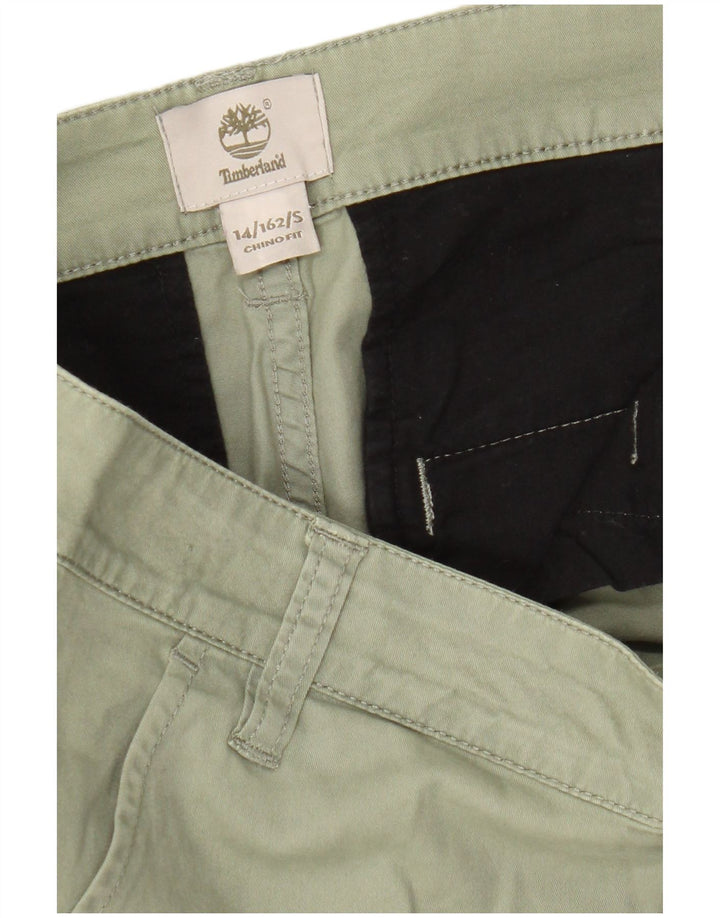 Timberland Boys Chino Shorts 13-14 Years W30 Green