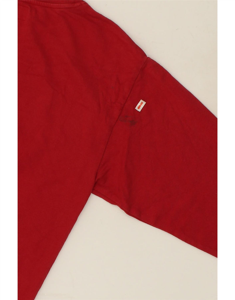 WRANGLER Mens Graphic Sweatshirt Jumper XS Red Cotton | Vintage Wrangler | Thrift | Second-Hand Wrangler | Used Clothing | Messina Hembry 