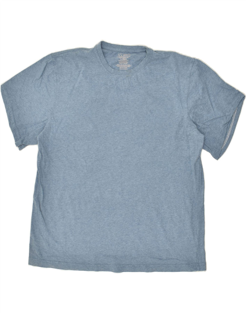 L.L.BEAN Mens Traditional Fit T-Shirt Top Large Blue Cotton | Vintage L.L.Bean | Thrift | Second-Hand L.L.Bean | Used Clothing | Messina Hembry 