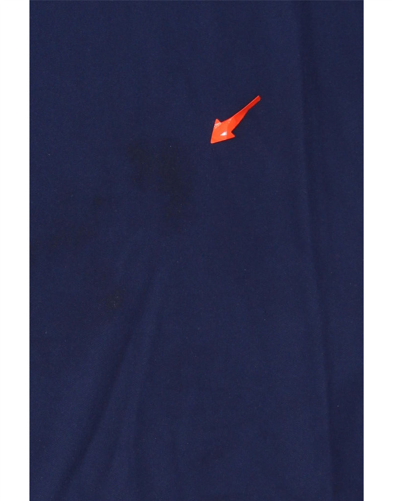 NIKE Mens Dri Fit Slim Fit T-Shirt Top Medium Navy Blue Colourblock Vintage Nike and Second-Hand Nike from Messina Hembry 