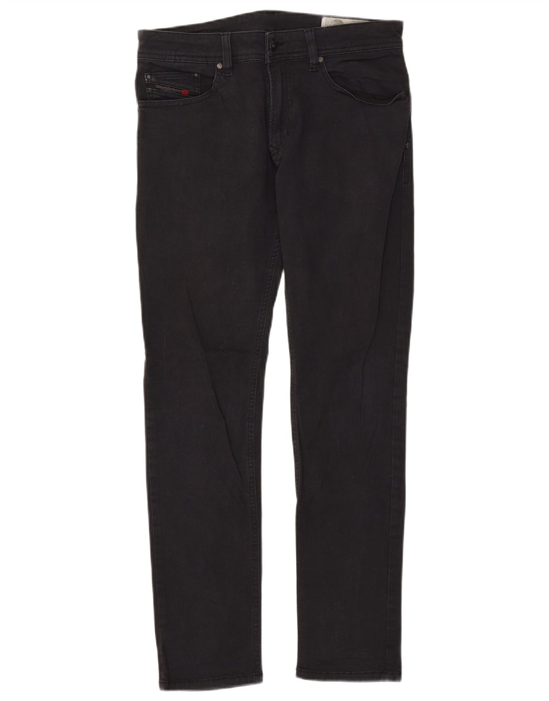 Diesel Womens Thavar-XP-A Slim Skinny Jeans W29 L30 Black Cotton