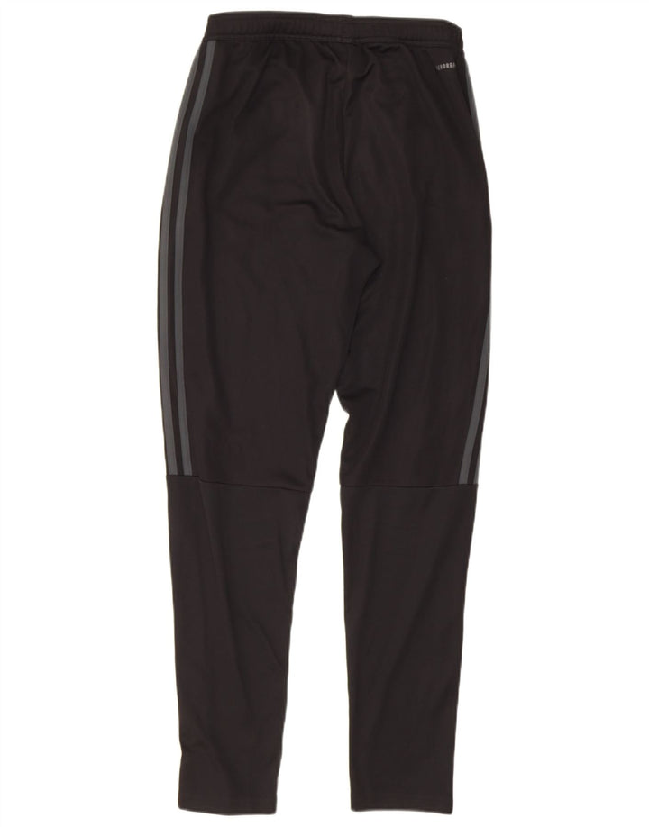 Adidas Mens Aeroready Tracksuit Trousers Small Black Polyester