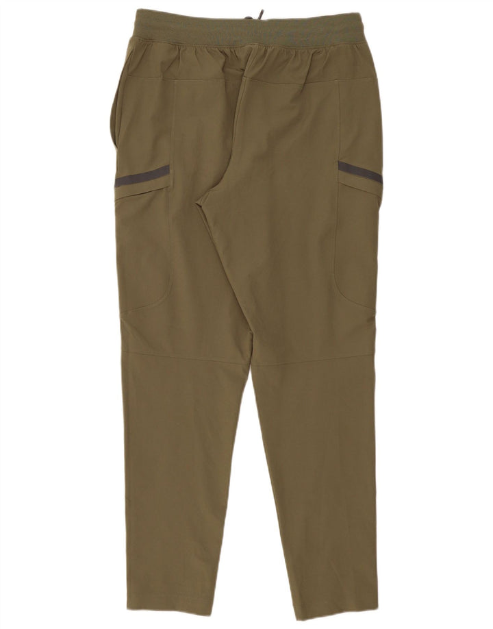 Under Armour Mens Tracksuit Trousers Large  Khaki Polyester