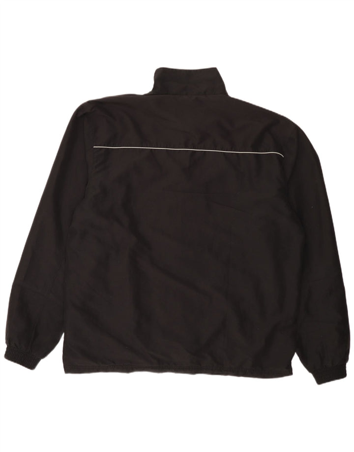 Champion Mens Tracksuit Top Jacket 2XL Black Colourblock Polyester