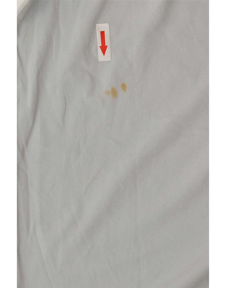 Puma Mens Graphic T-Shirt Top Medium Blue Cotton