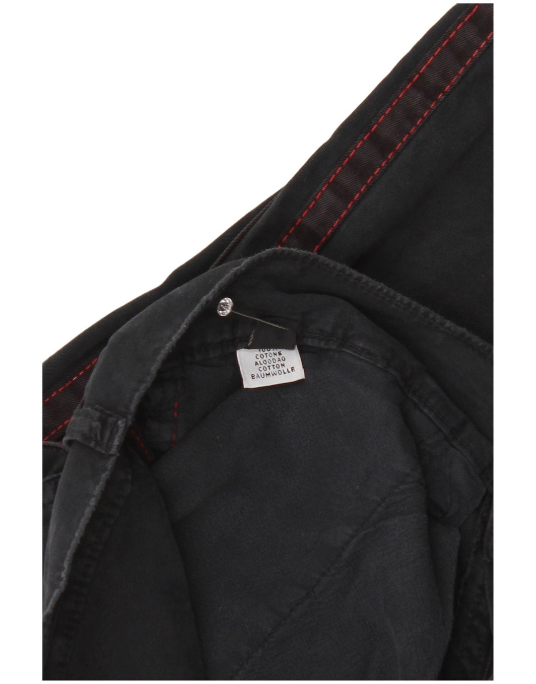 Energie Mens Bermuda Shorts W30 Medium Navy Blue Cotton