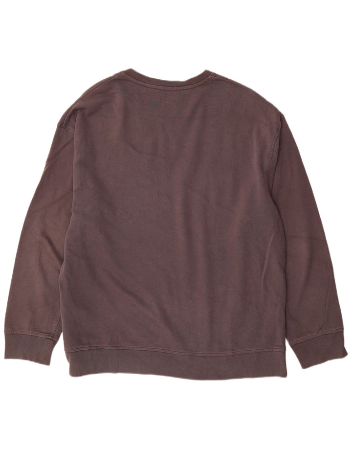 Levi's Mens Relaxed Graphic Sweatshirt Jumper XL Grey Cotton