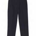 Marks & Spencer Womens Straight Suit Trousers W32 L33 Navy Blue Wool