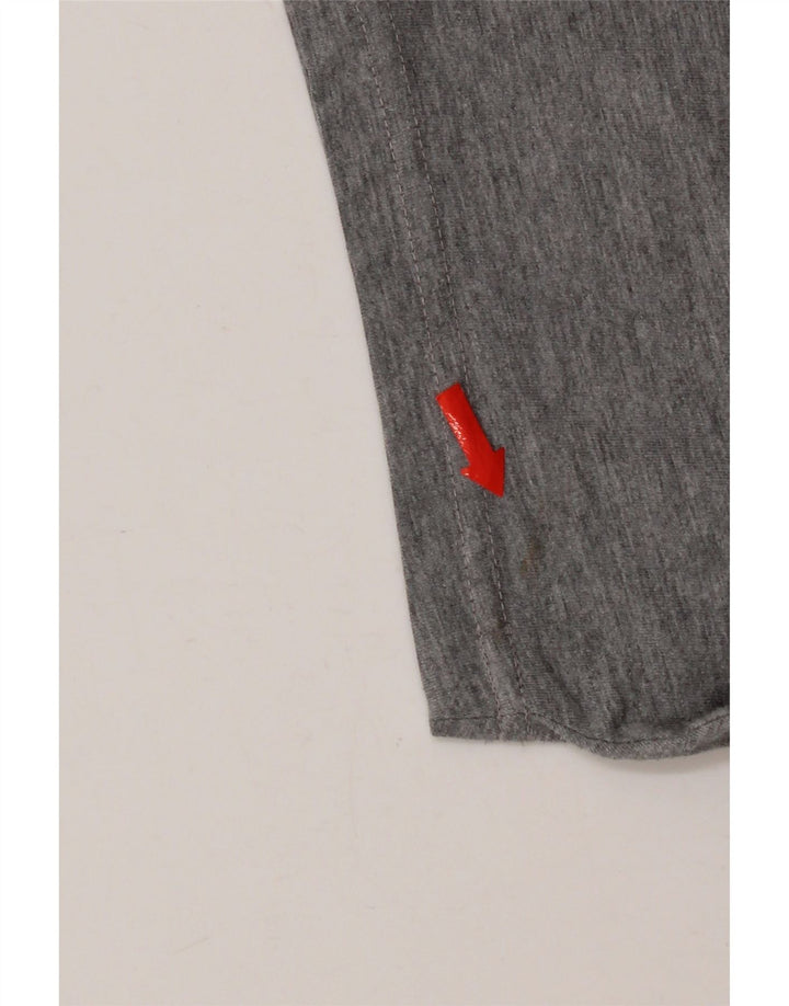 Levi's Mens Graphic T-Shirt Top Large Grey Flecked Cotton