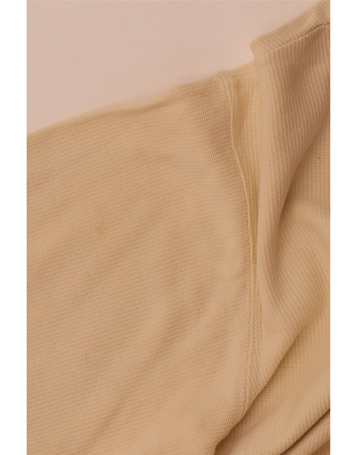 ASICS Mens T-Shirt Top XS Beige