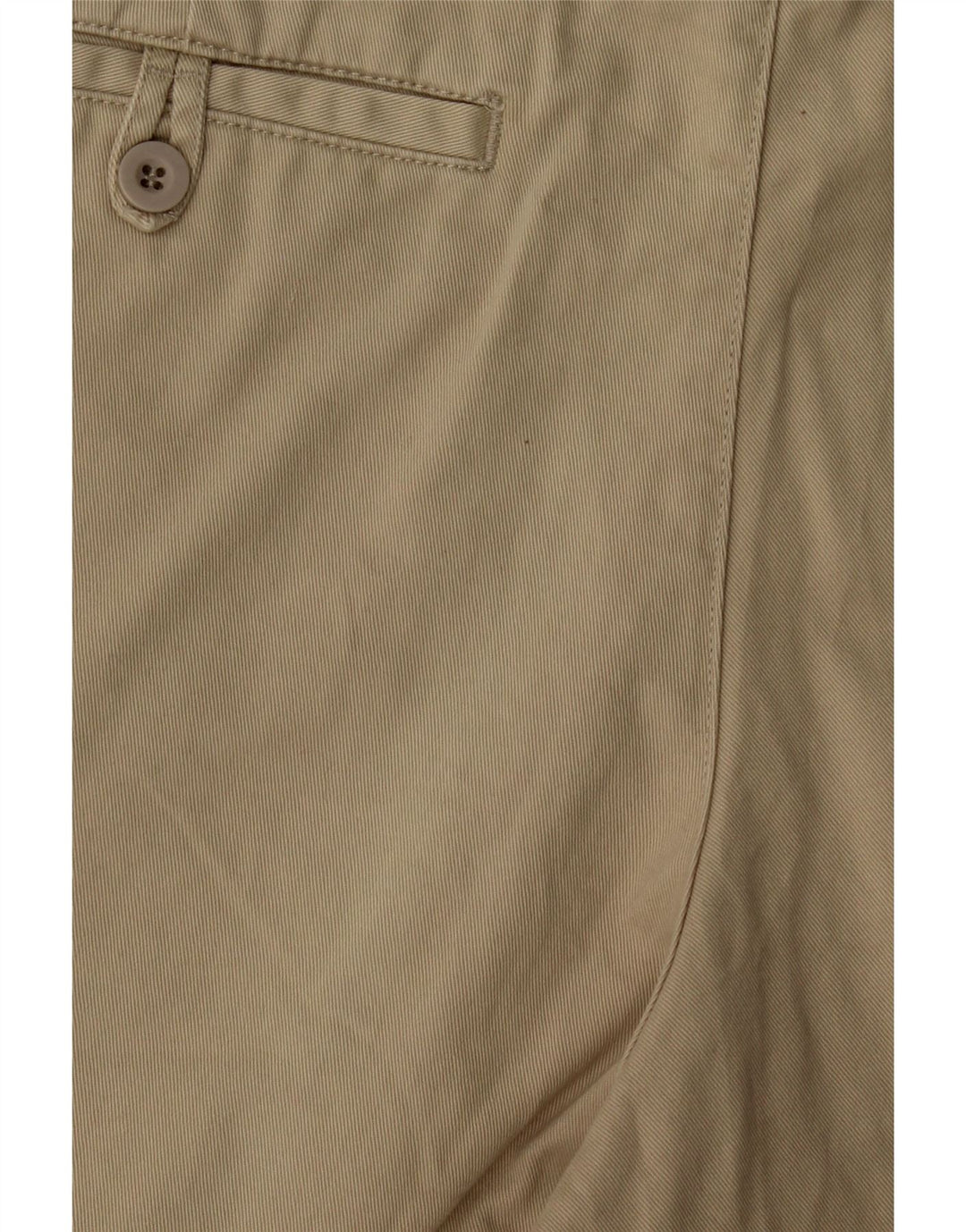 MARKS & SPENCER Mens Chino Shorts W34 Large Beige Cotton