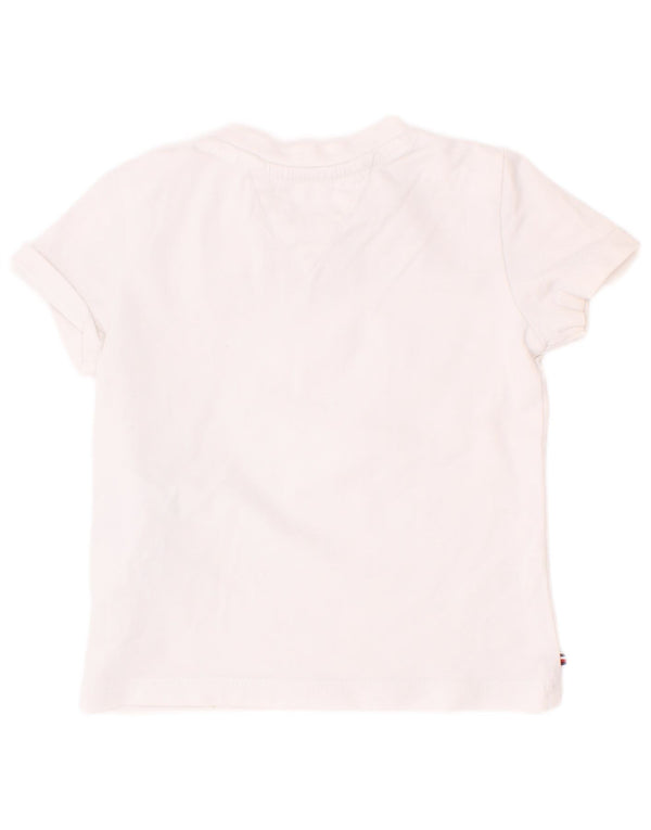 Tommy Hilfiger Baby Boys Graphic T-Shirt Top 9-12 Months White Cotton