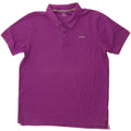 REEBOK Mens Polo Shirt XL Purple Cotton
