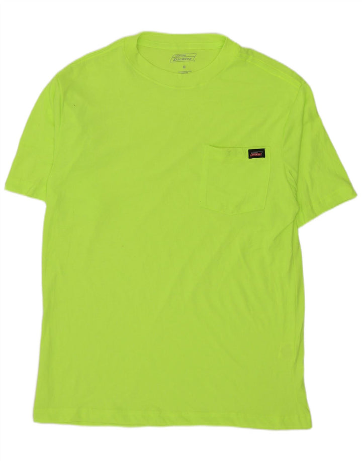 Dickies Mens T-Shirt Top Medium Green Polyester