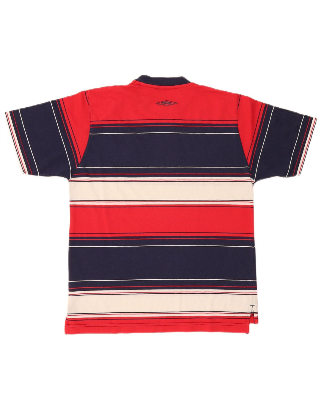 Umbro Mens T-Shirt Top Small Multicoloured Striped