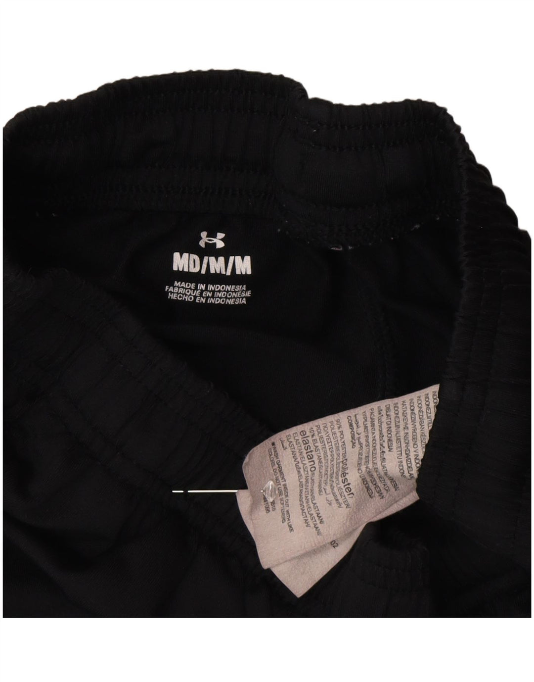 Under Armour Mens Tracksuit Trousers Medium  Black Polyester