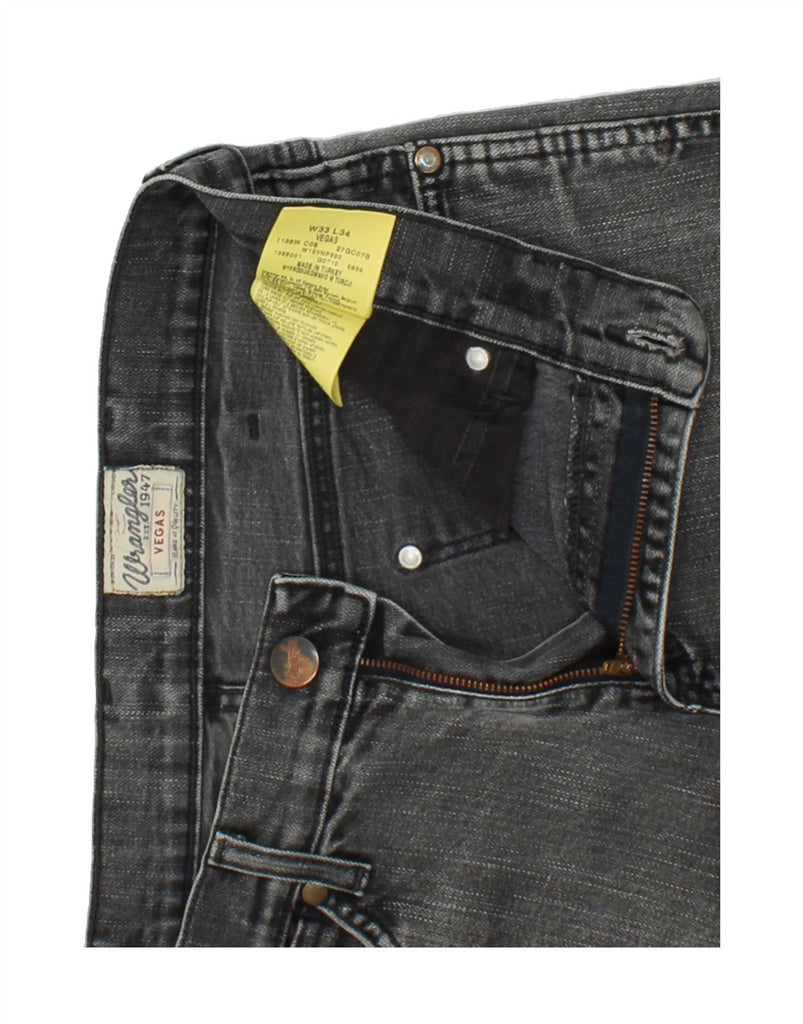 WRANGLER Mens Vegas Skinny Jeans W33 L34 Grey Cotton | Vintage Wrangler | Thrift | Second-Hand Wrangler | Used Clothing | Messina Hembry 