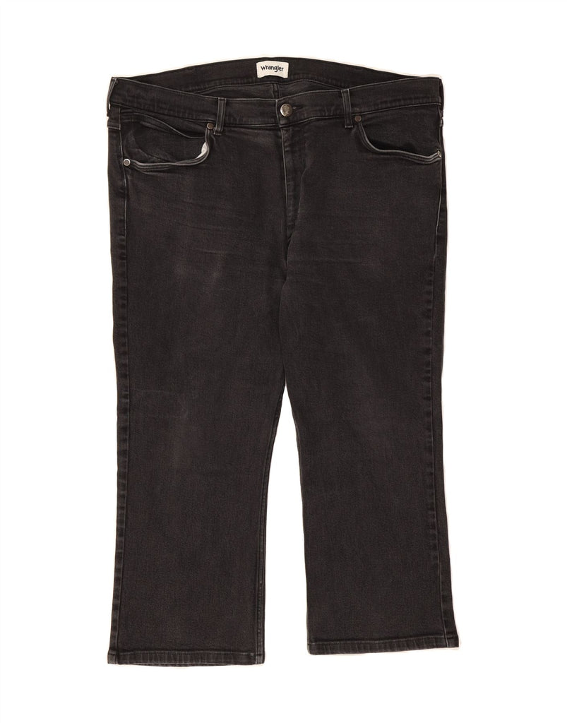 WRANGLER Mens Jacksville Cropped Jeans W42 L24 Black Cotton Vintage Wrangler and Second-Hand Wrangler from Messina Hembry 