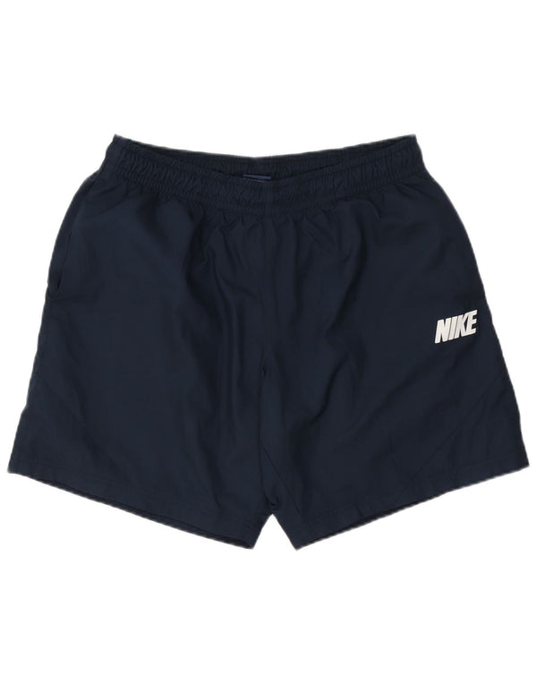 Nike Mens Sport Shorts Large  Navy Blue Polyester