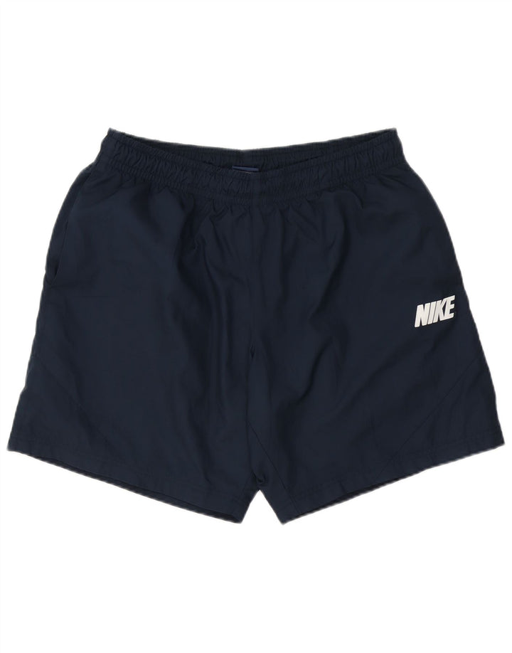 Nike Mens Sport Shorts Large  Navy Blue Polyester