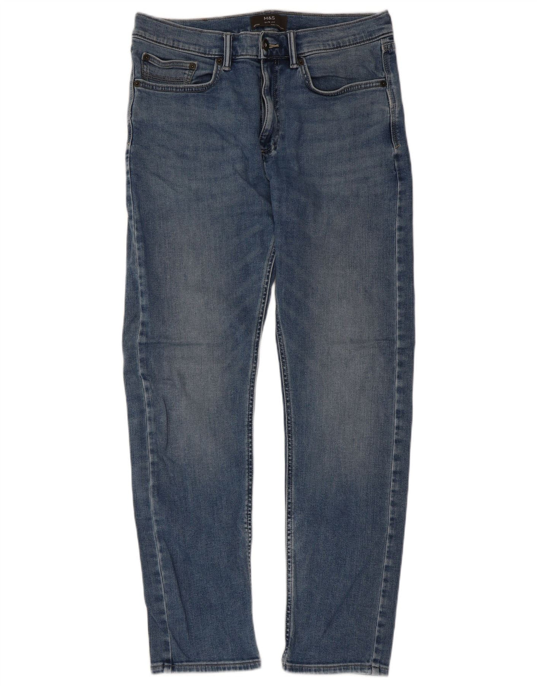 Marks & Spencer Mens Slim Jeans W32 L31 Blue