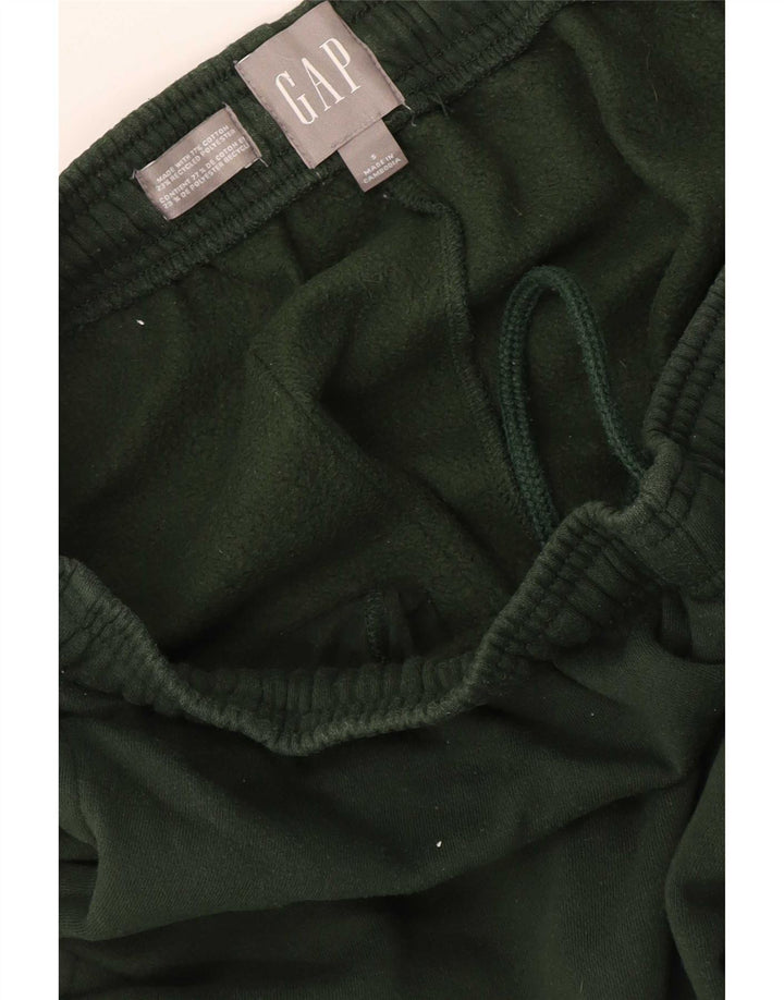 Gap Mens Tracksuit Trousers Joggers Small Green Cotton