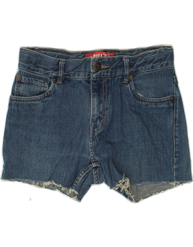 LEVI'S Girls 511 Denim Shorts 13-14 Years W27 Blue | Vintage Levi's | Thrift | Second-Hand Levi's | Used Clothing | Messina Hembry 