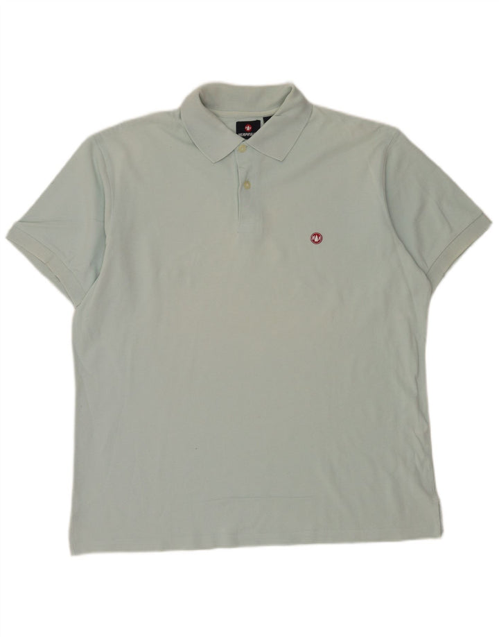 Murphy & Nye Mens Polo Polo Shirt Large Blue