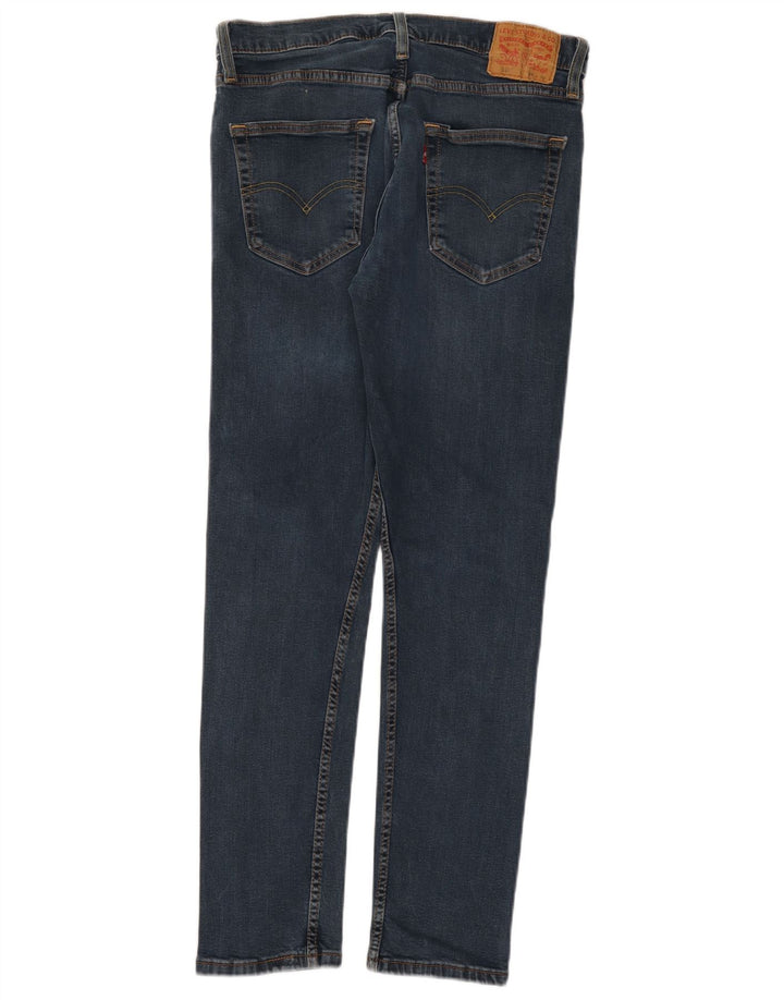 LEVI'S Mens 512 Slim Tapered Jeans W34 L32 Blue Cotton