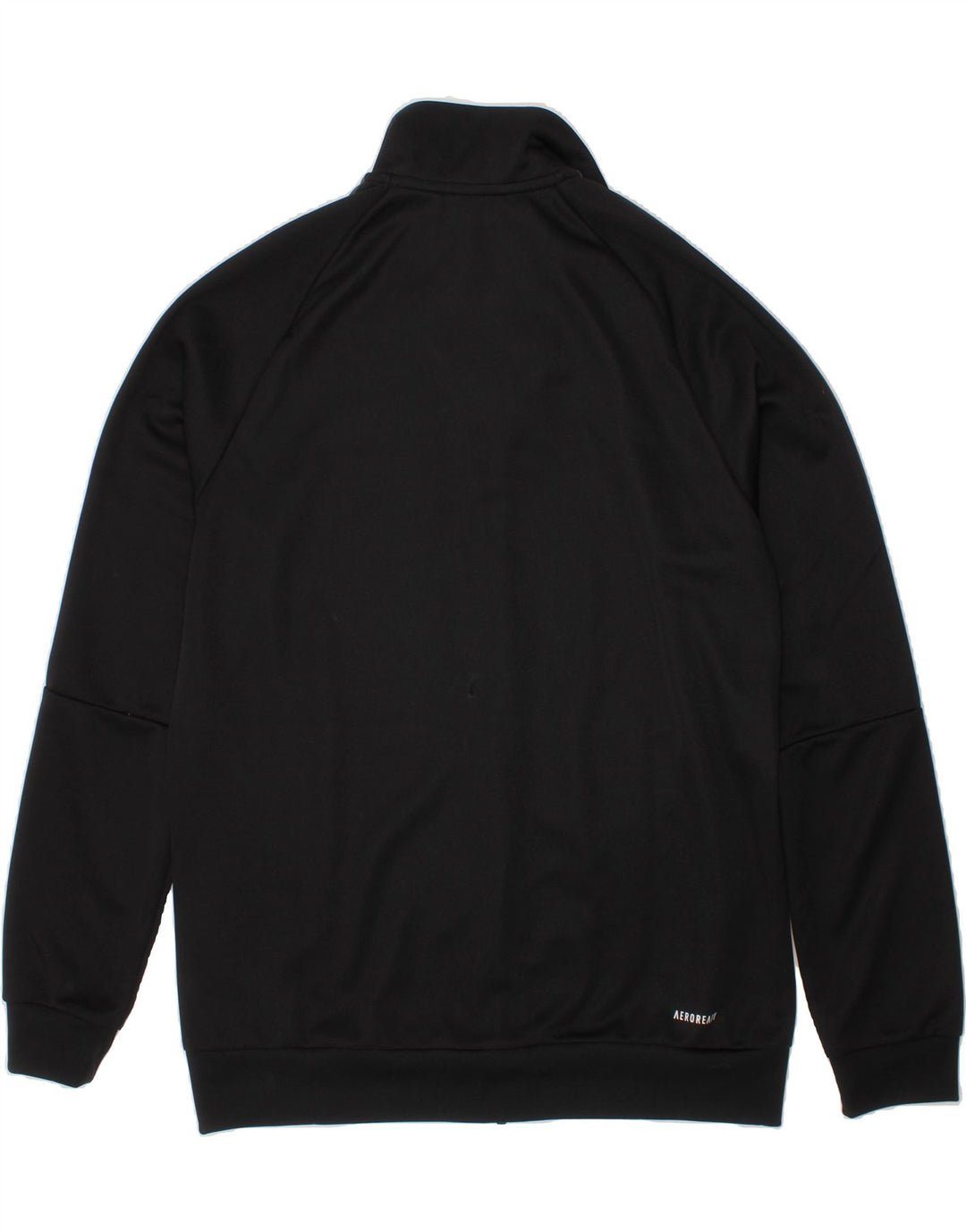 ADIDAS Boys Aeroready Tracksuit Top Jacket 13-14 Years Black Polyester Vintage Adidas and Second-Hand Adidas from Messina Hembry 