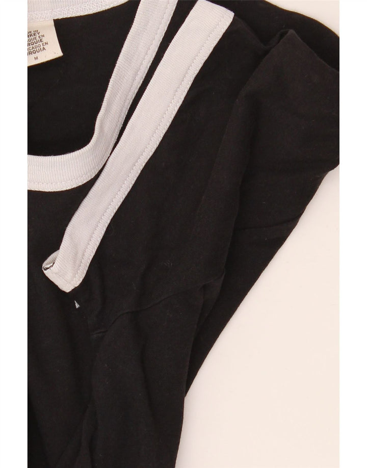 Levi's Womens T-Shirt Top UK 14 Medium Black Colourblock