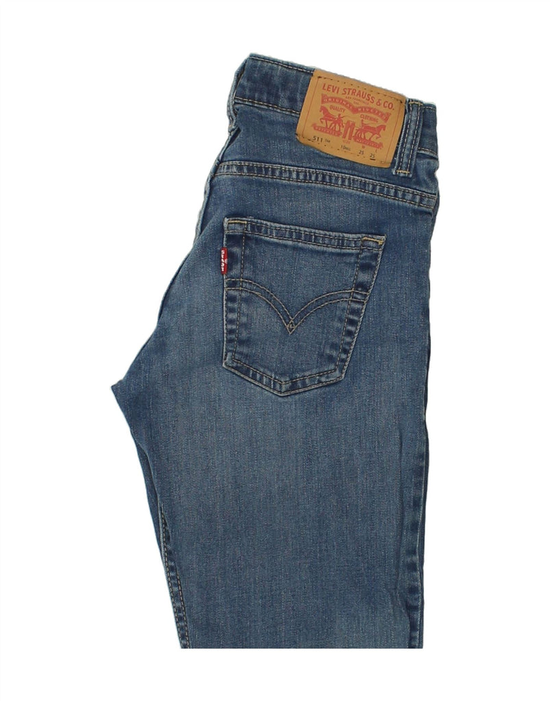 LEVI'S Boys 511 Slim Jeans 9-10 Years W25 L25 Blue Cotton | Vintage Levi's | Thrift | Second-Hand Levi's | Used Clothing | Messina Hembry 