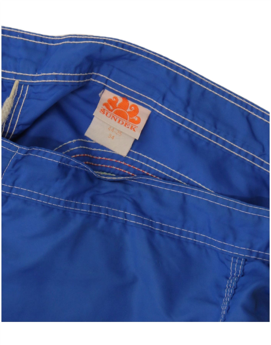 Sundek Mens Swimming Shorts Large Blue Nylon