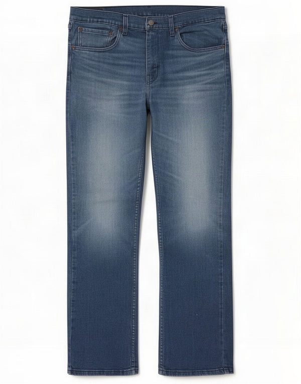 Levi's Mens 527 Bootcut Jeans W36 L32 Blue Cotton