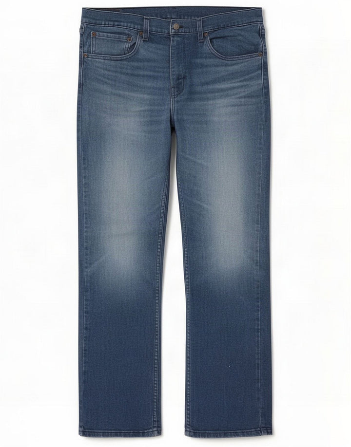 Levi's Mens 527 Bootcut Jeans W36 L32 Blue Cotton