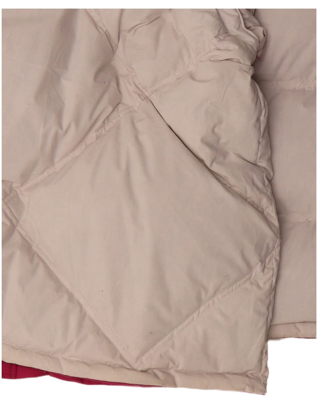 Diadora Mens Hooded Reversible Padded Jacket UK 40 Large Pink Polyester