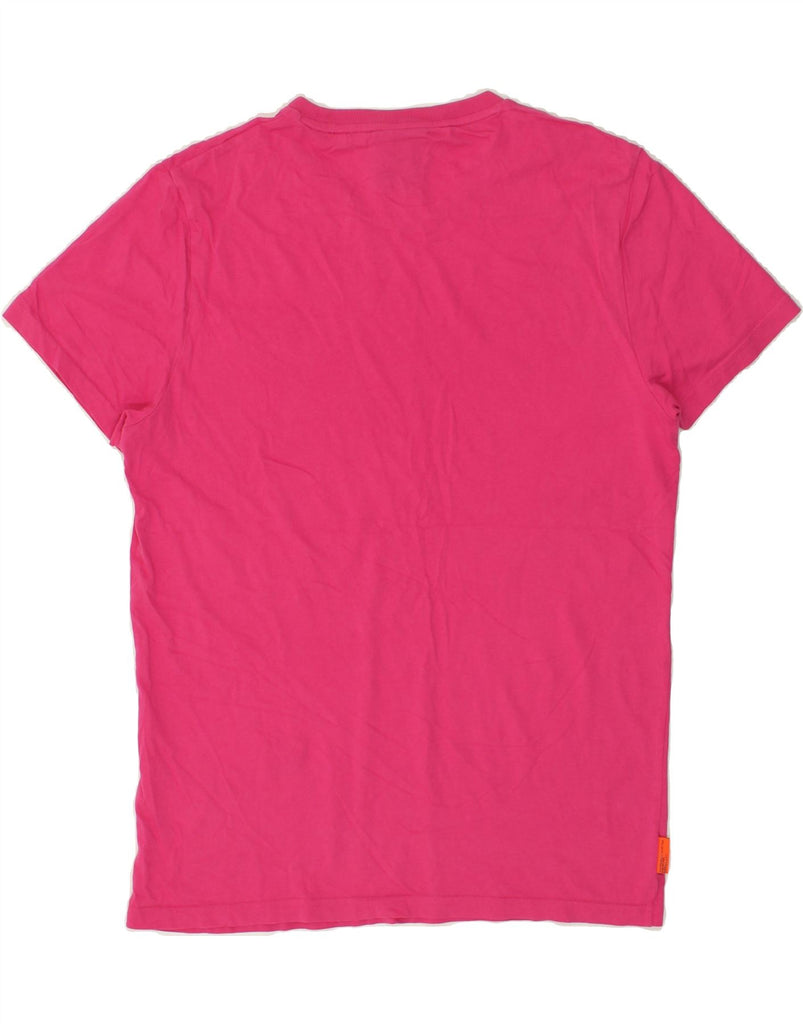 SUPERDRY Mens T-Shirt Top XL Pink Cotton | Vintage Superdry | Thrift | Second-Hand Superdry | Used Clothing | Messina Hembry 