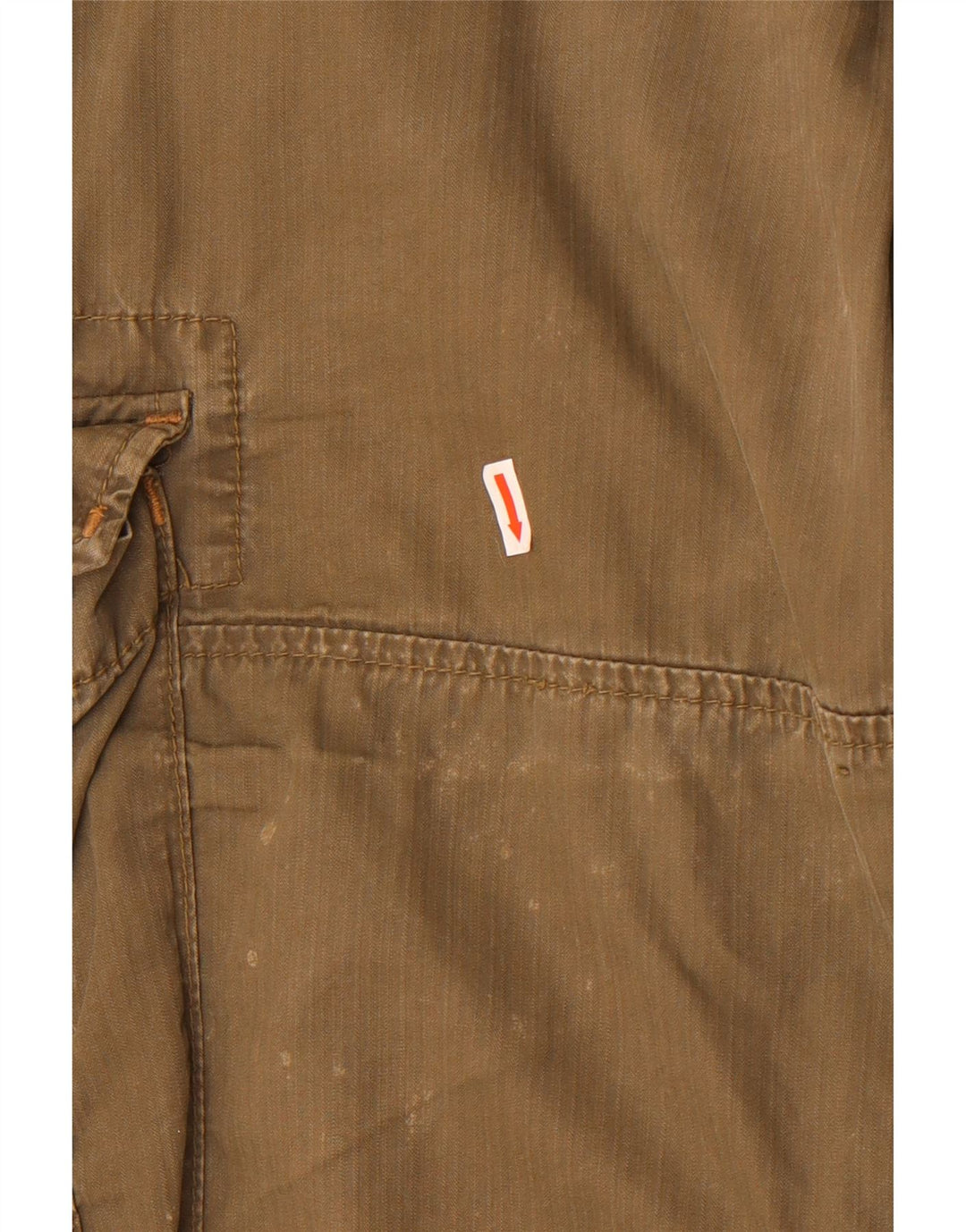 Marlboro Classics Mens Cargo Shorts W38 XL Khaki Cotton