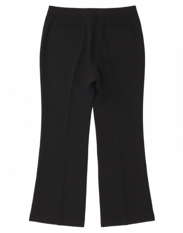 Eddie Bauer Womens Petite Bootcut Casual Trousers US 6 Medium W30 L29 Black