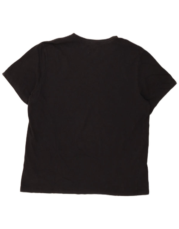 Jordan Mens T-Shirt Top XL Black Cotton