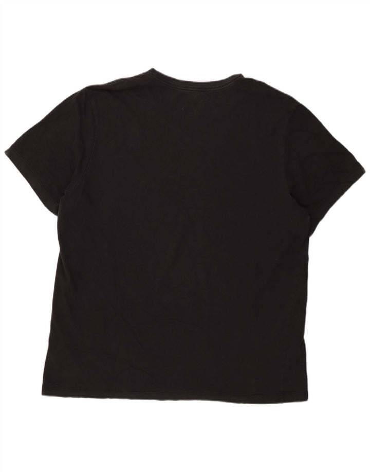 Jordan Mens T-Shirt Top XL Black Cotton