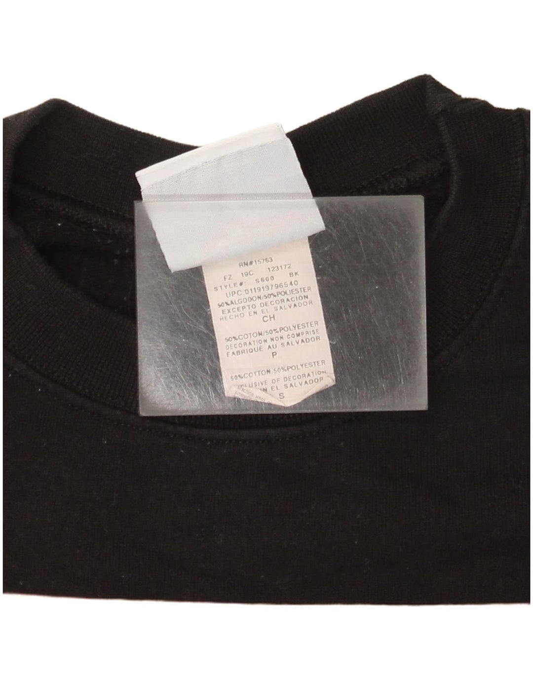 Champion Mens Kane Brown Graphic Sweatshirt Jumper Small Black Cotton