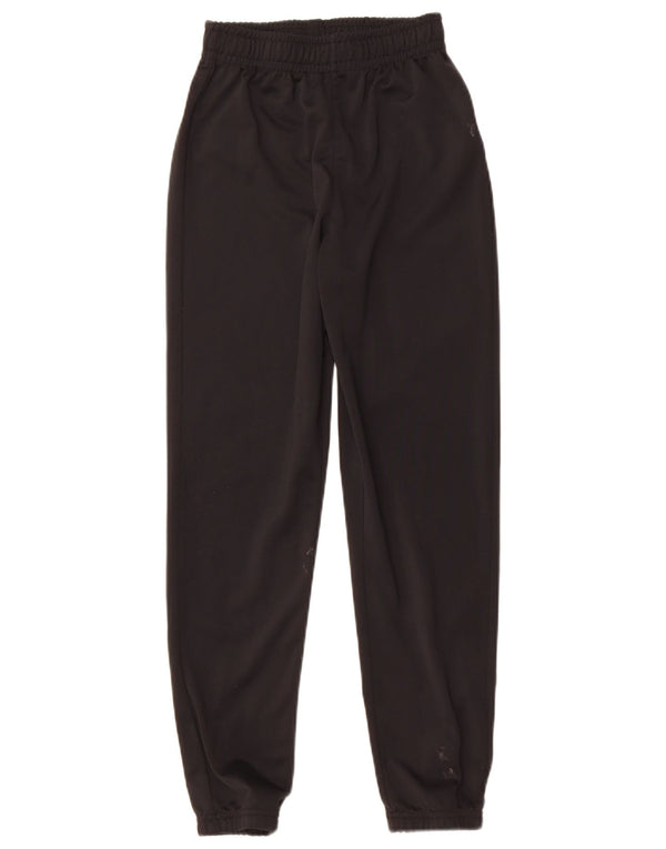 Nike Boys Tracksuit Trousers Joggers 12-13 Years Large Black Polyester