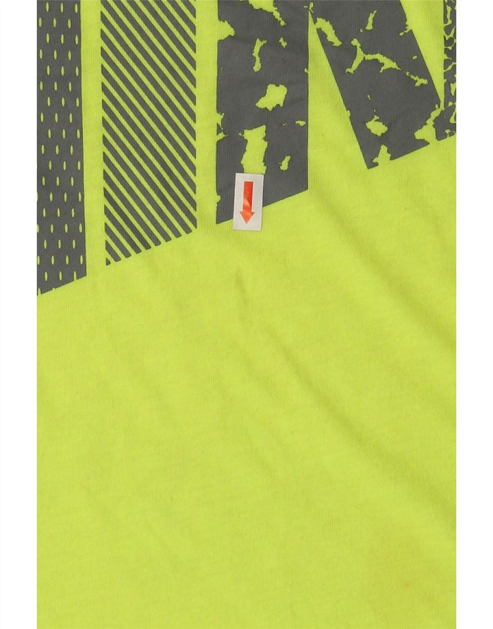 NIKE Womens Graphic T-Shirt Top UK 14 Medium Green Polyester Vintage Nike and Second-Hand Nike from Messina Hembry 