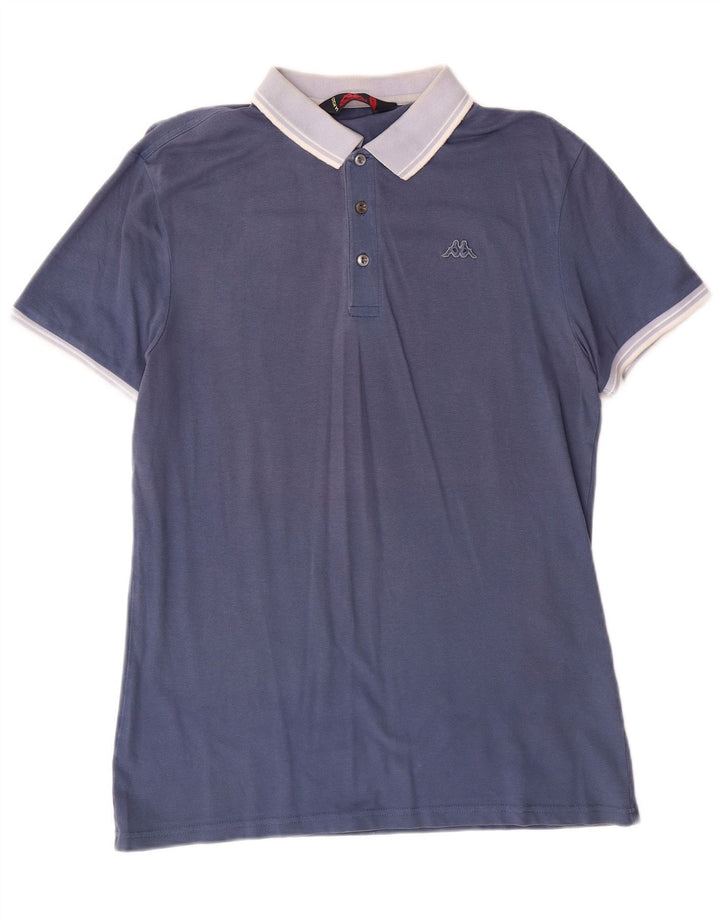 KAPPA Mens Polo Shirt Large Navy Blue