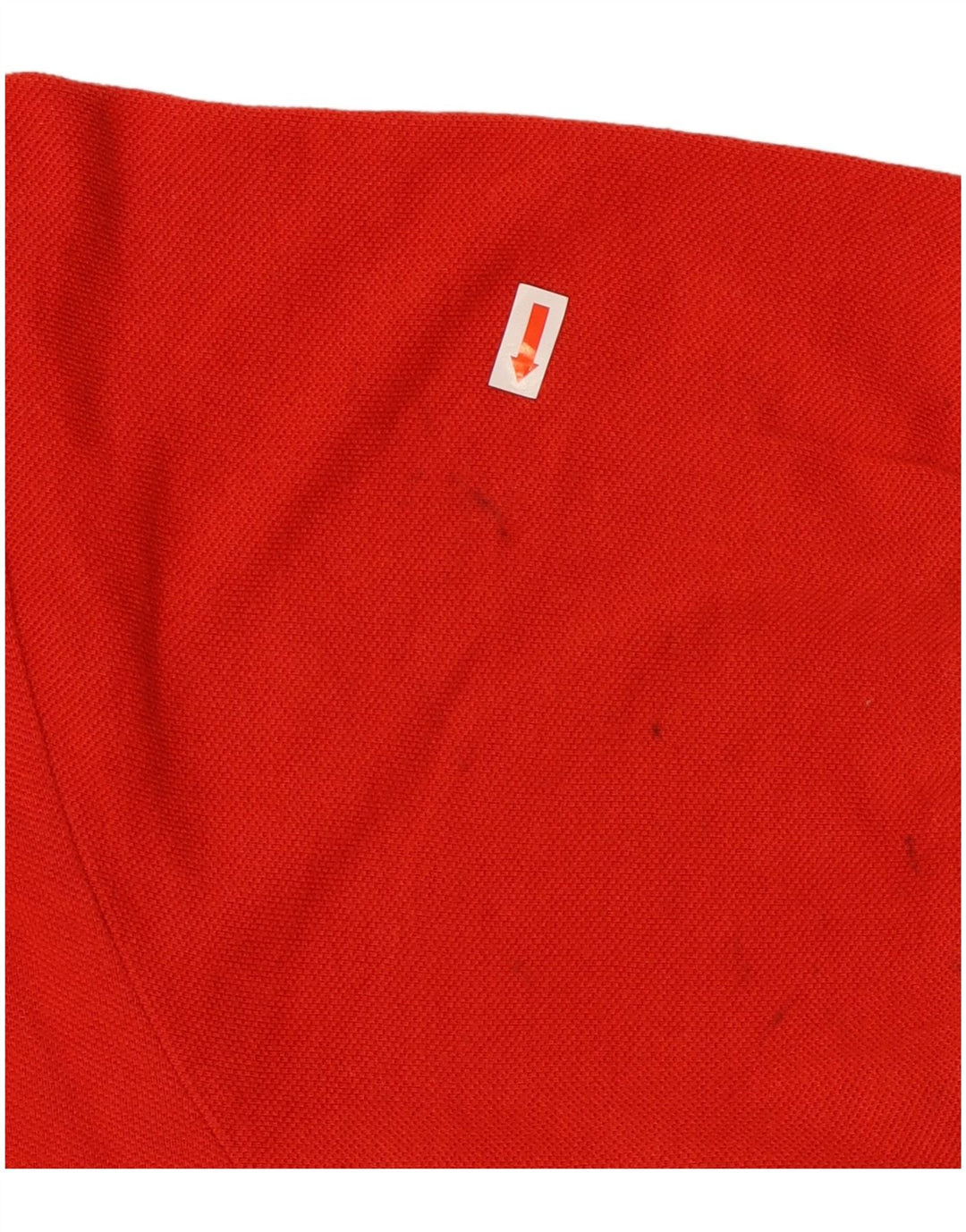 Asics Mens Polo Shirt 3XL Red Cotton