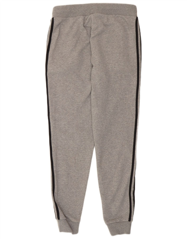 Adidas Mens Graphic Tracksuit Trousers Joggers Medium  Grey Cotton